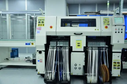 A GROUP elektronik üretim hattı
