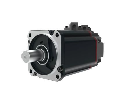 SML 80 mm 750 W 3000 rpm 48 V DC Düşük Atalet Servo Motor — BiSS Manyetik Mutlak Enkoder (17 bit ST / 16 bit MT), Frenli